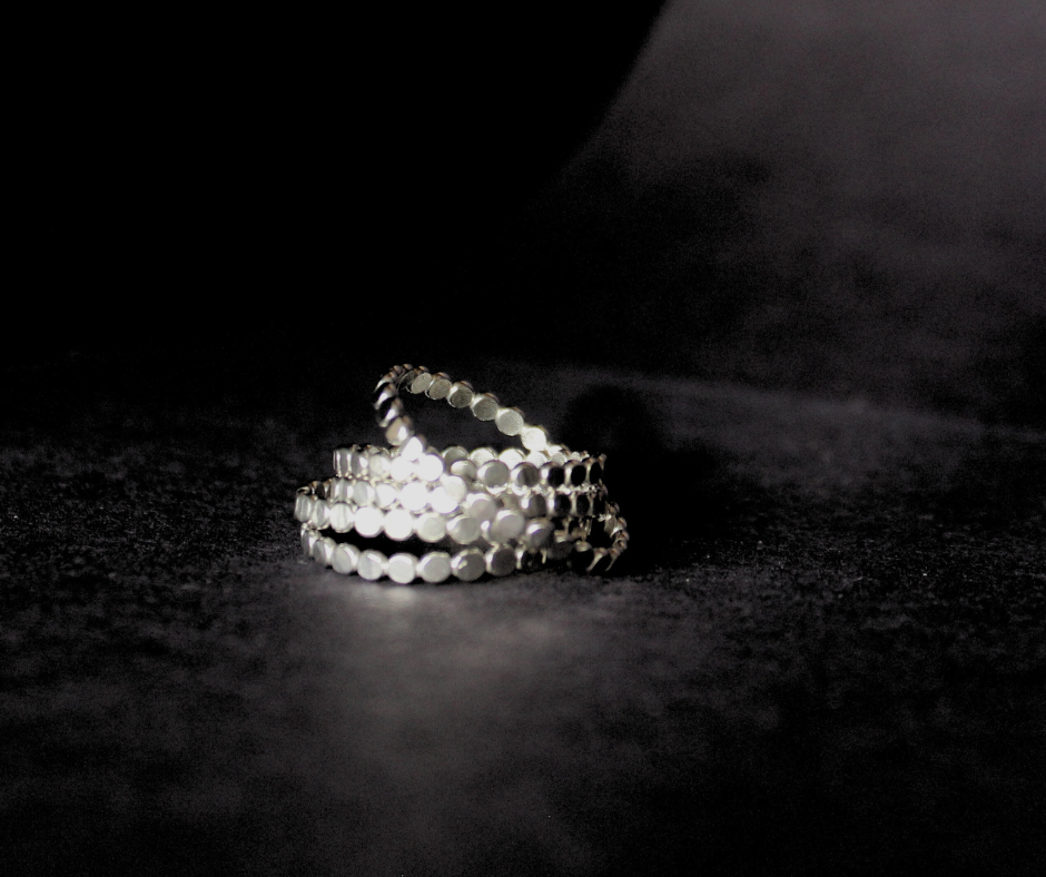 Silver and Gold Stacker Rings