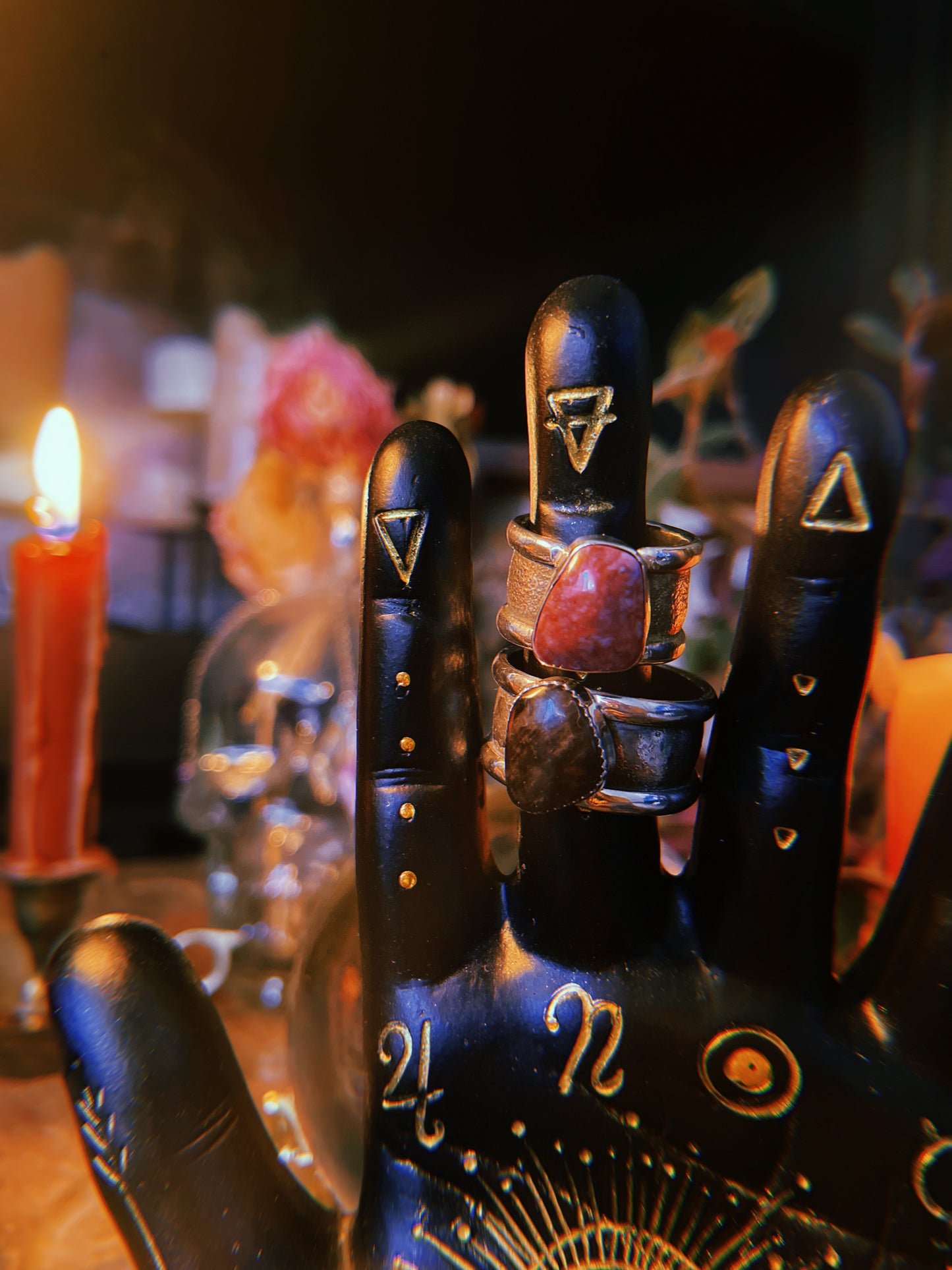 Twin Inferno 666 Rings