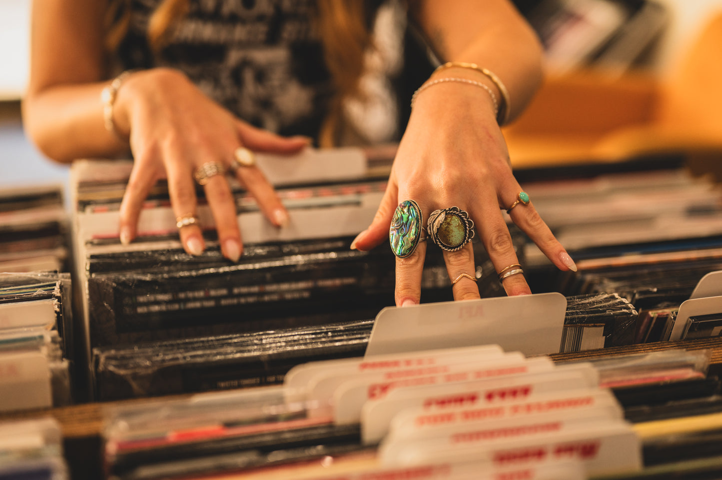 Turquoise and 14k Gold Filled Rings