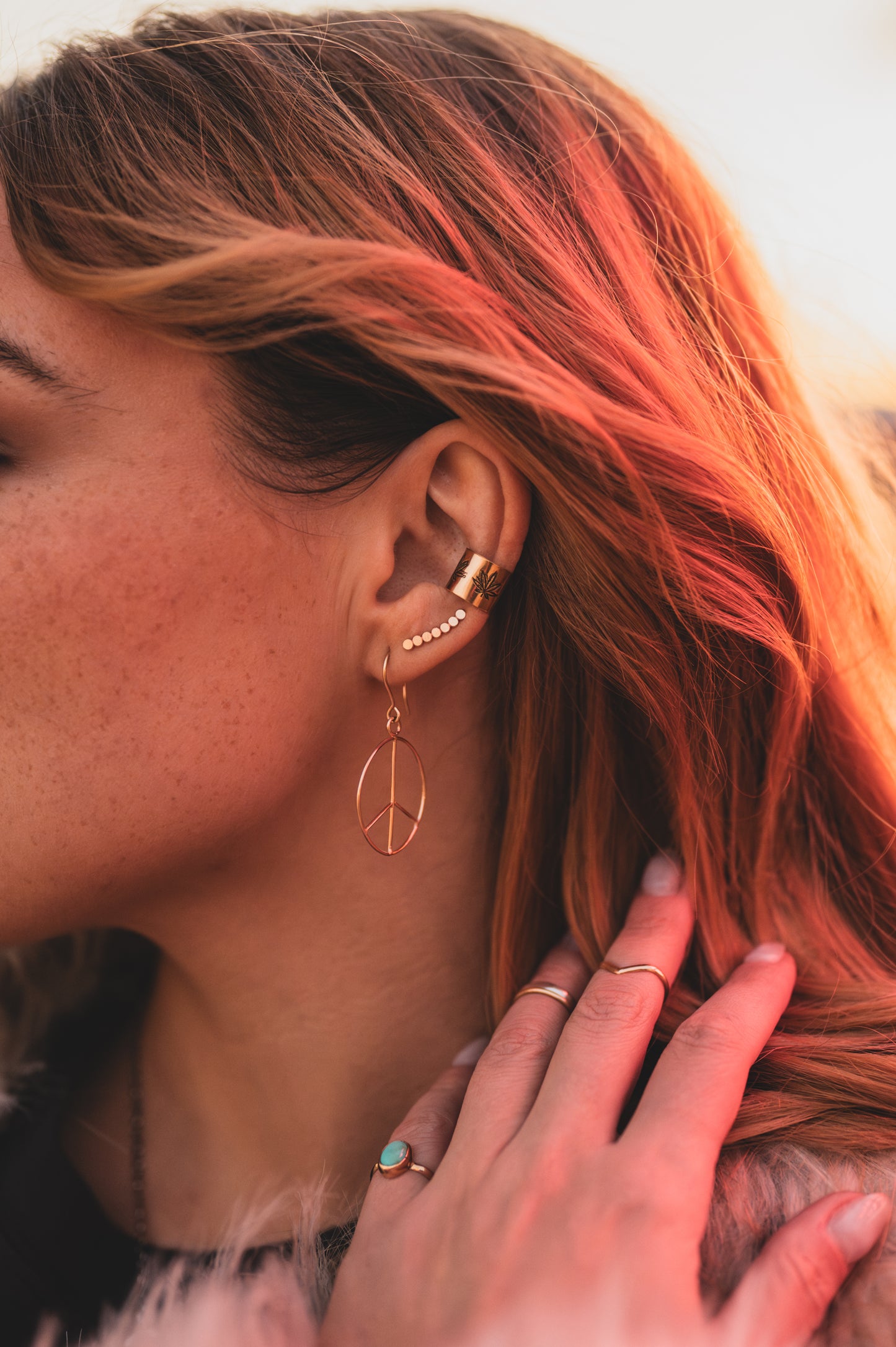 Constellation Crawler Earrings