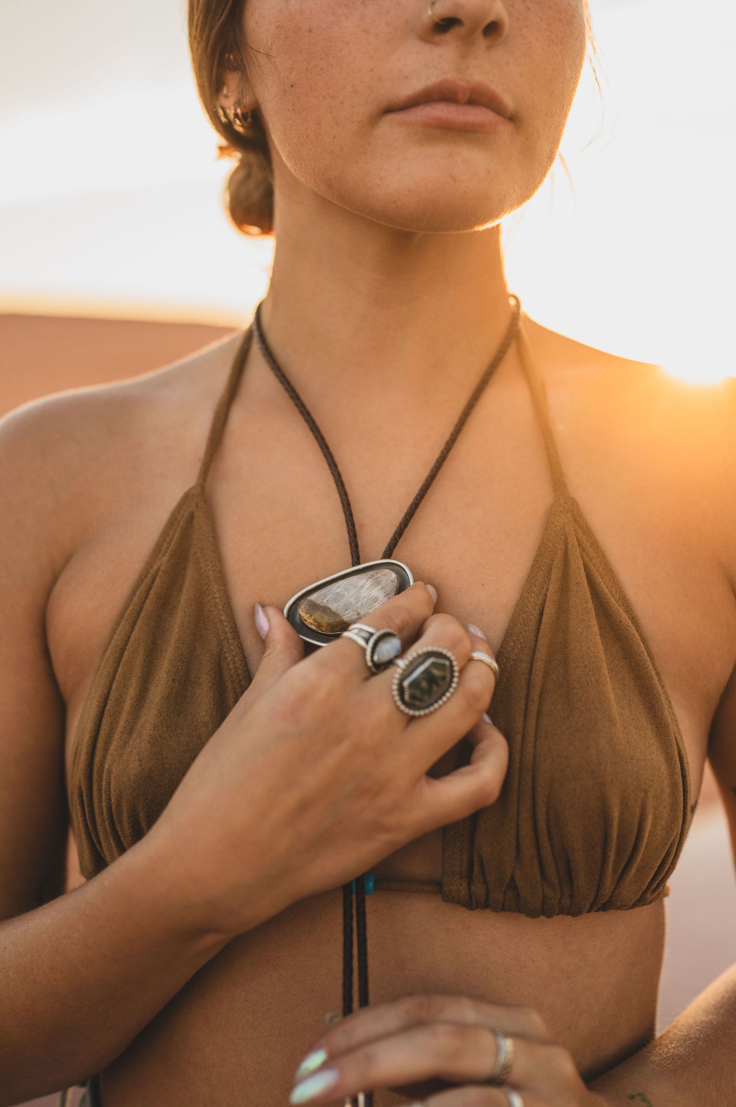Coastal Cowboy Bolo Tie