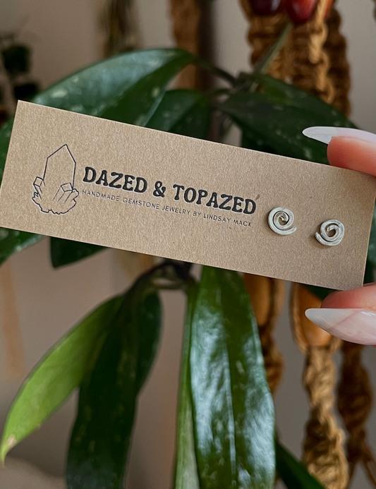 Orbit Sterling Silver Studs