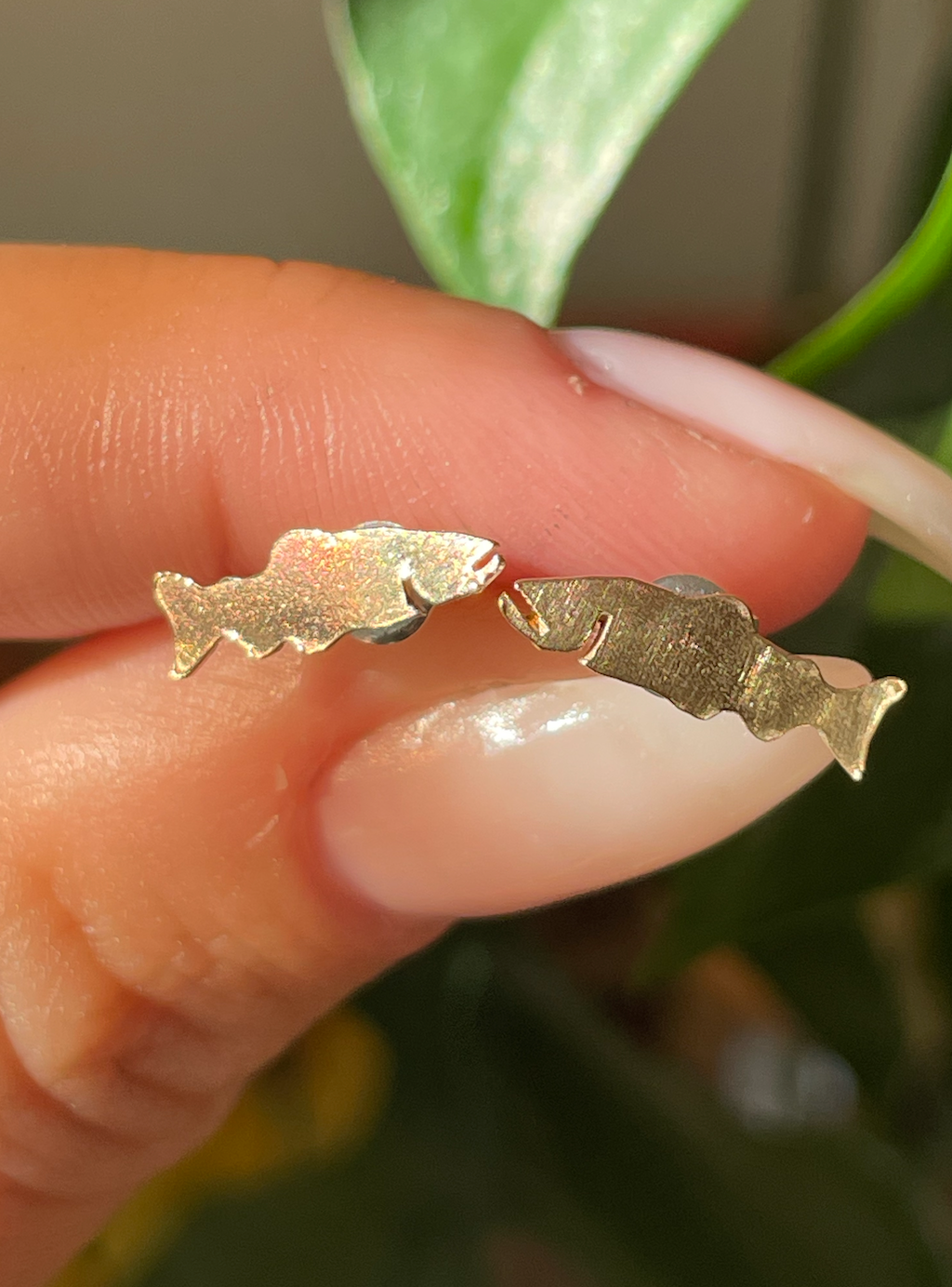Trout Stud Earrings