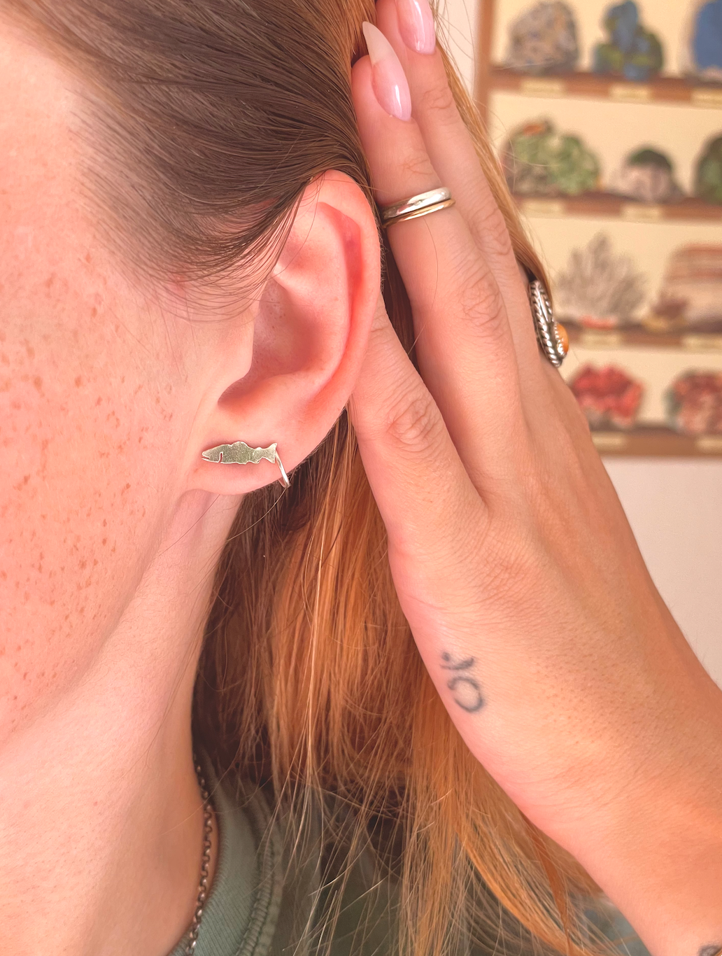 Trout Stud Earrings