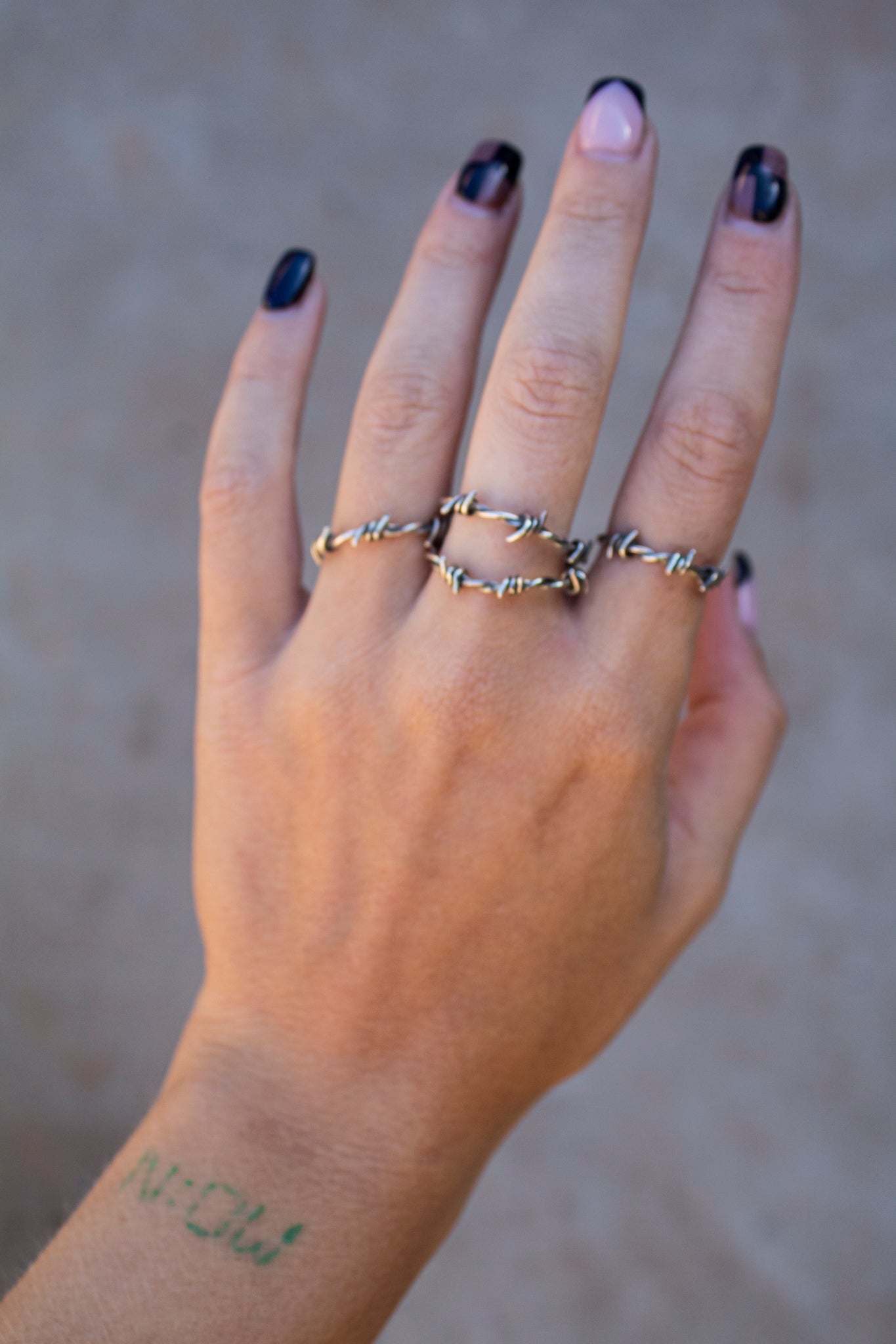 Barbed Wire Rings