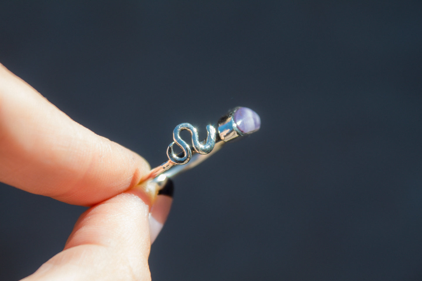 Silver Snake Rings