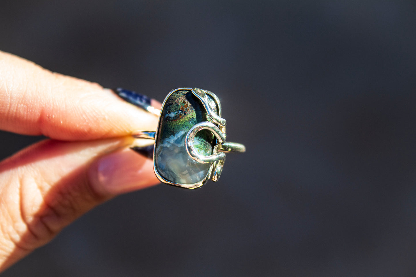 Silver Snake Rings