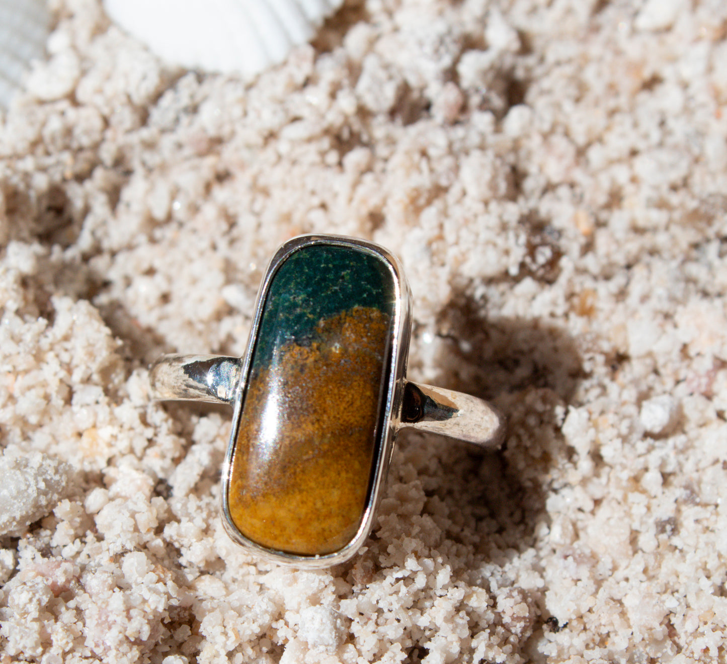 Ocean Jasper Statement Rings