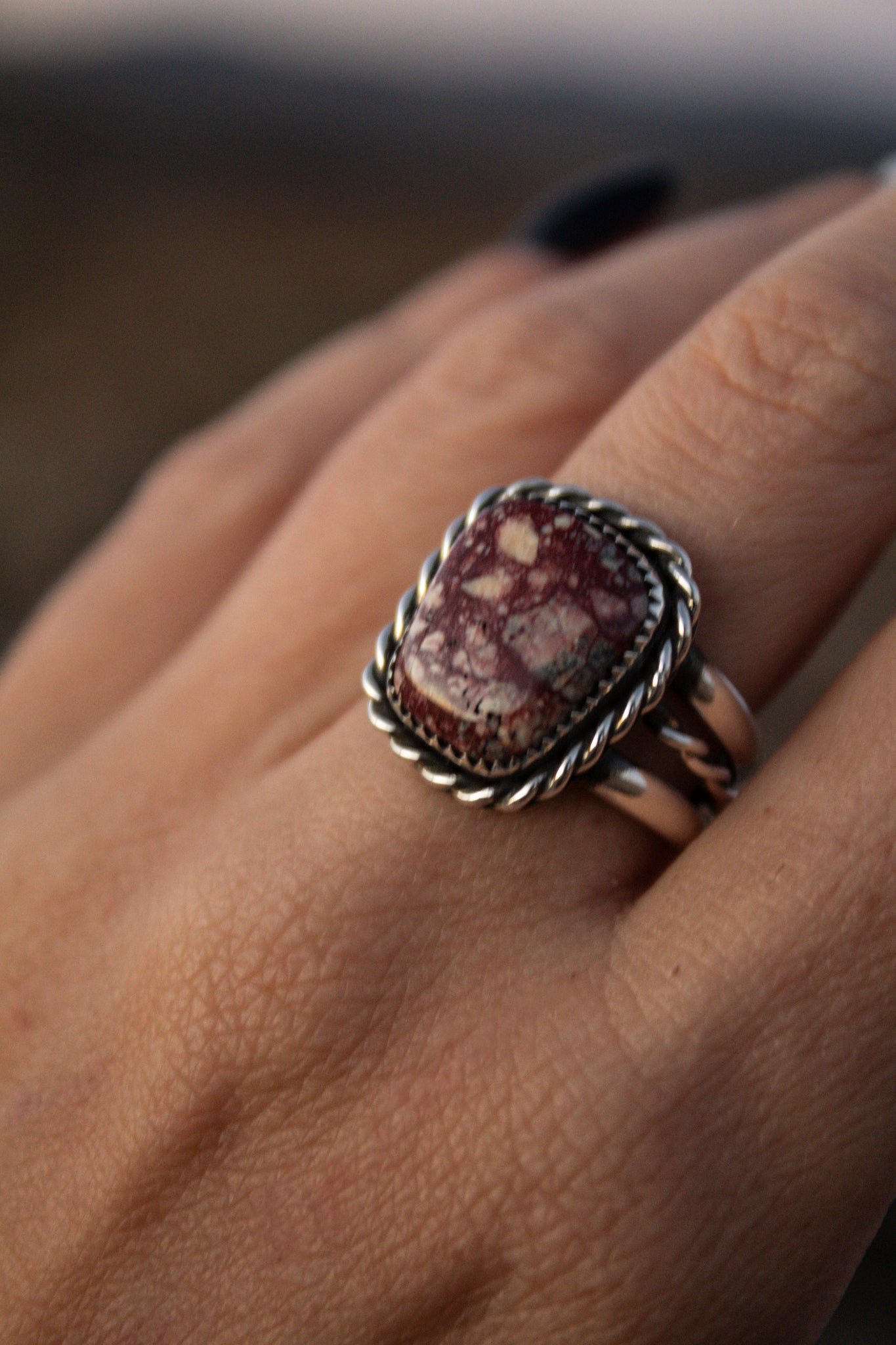 The Red Mesa Ring Size 8