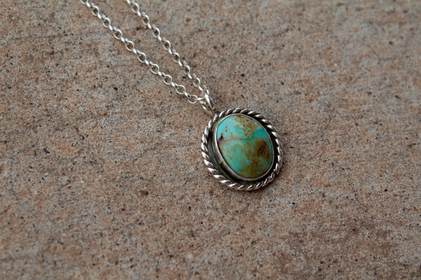 Kingman Turquoise Pendant