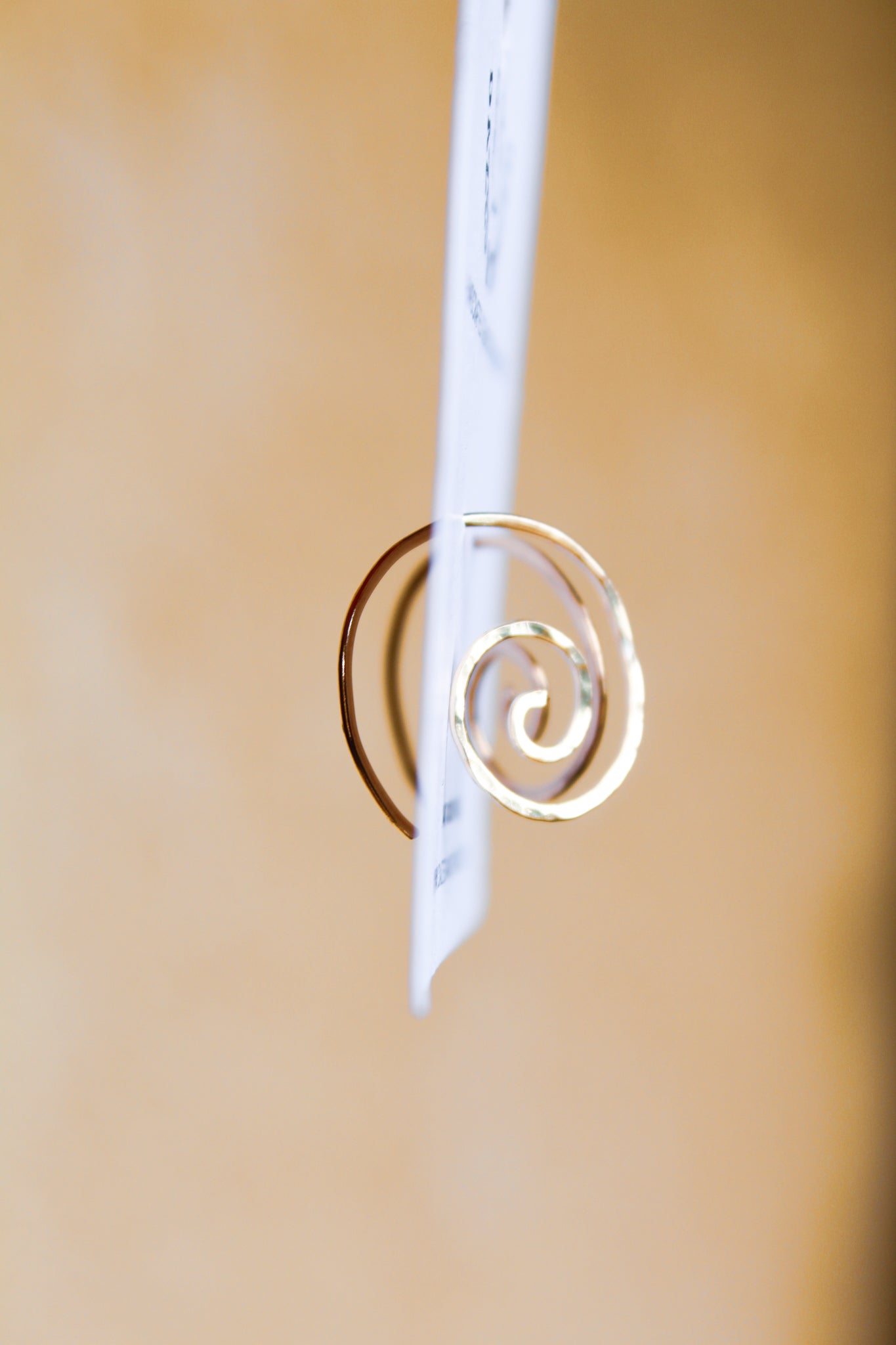 Spiral Hoop Earrings