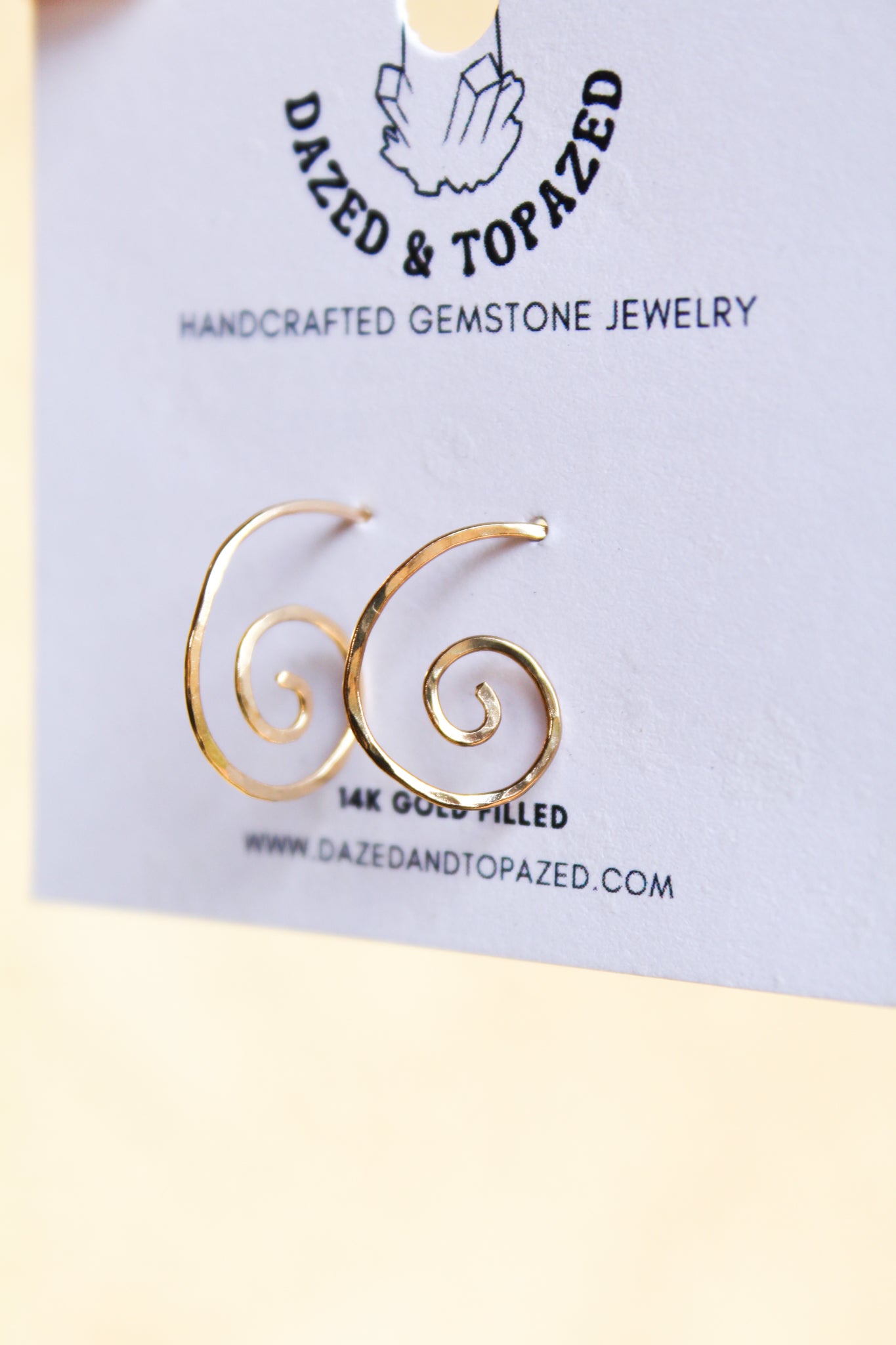 Spiral Hoop Earrings