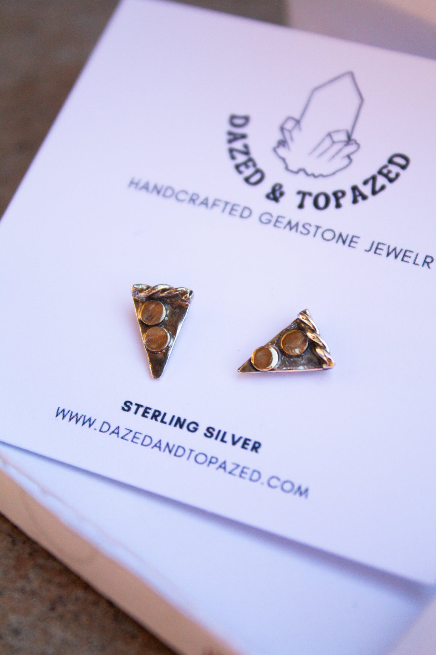 Pepperoni Pizza Earrings
