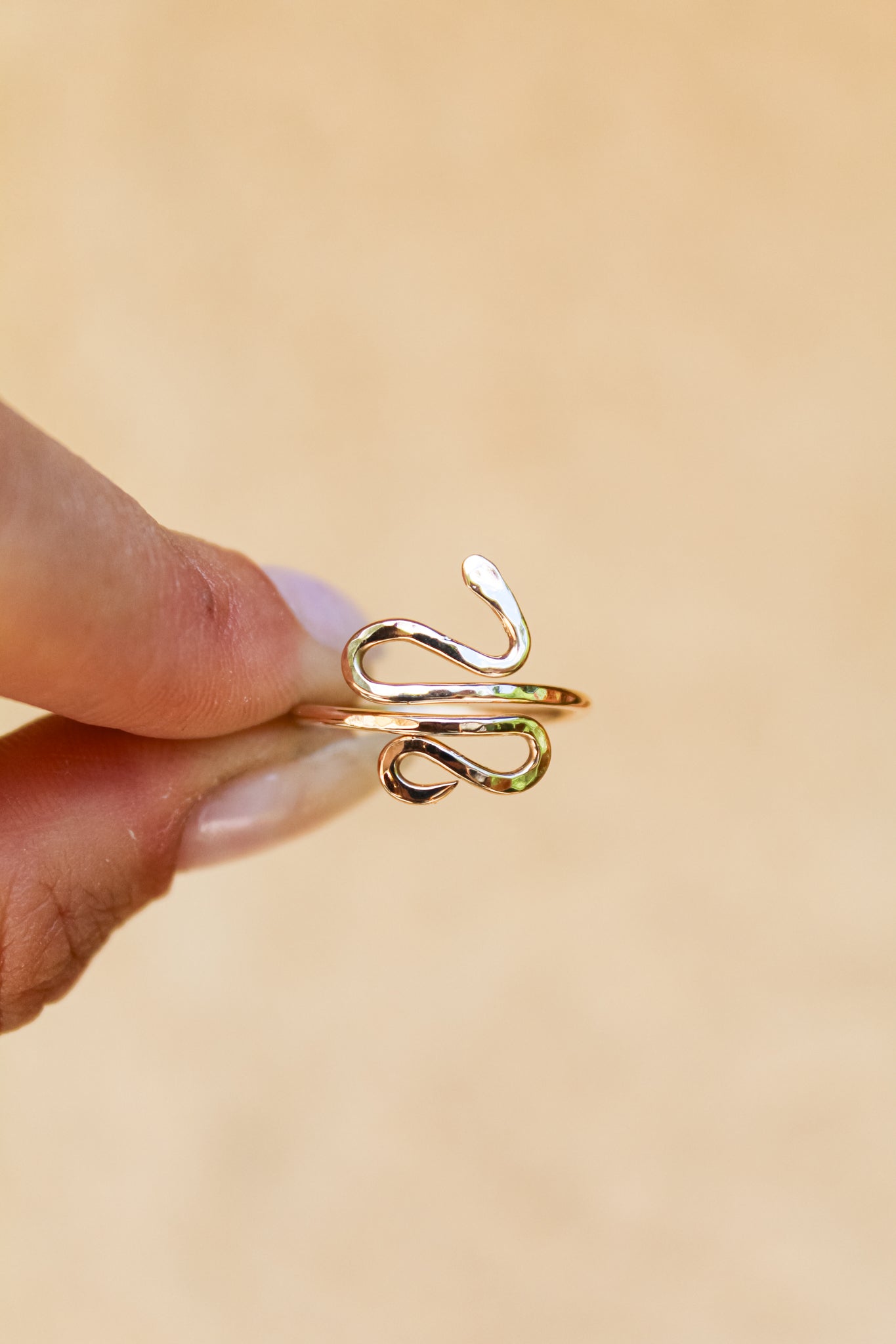 Snake Adjustable Rings