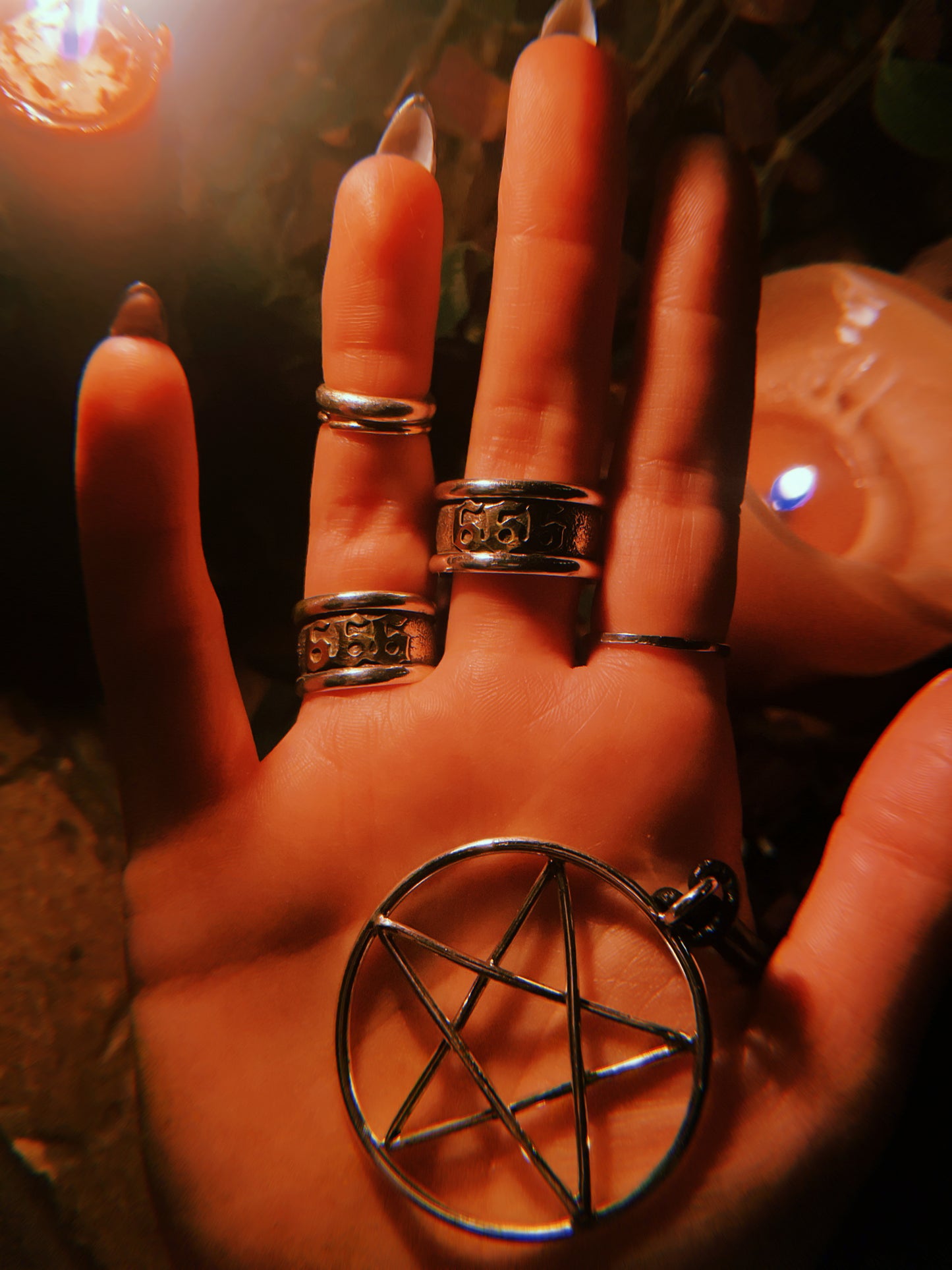 Occult Pentagram Pendant