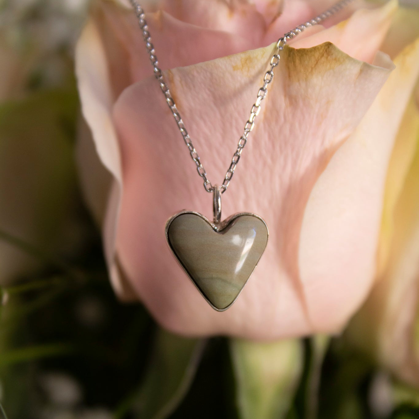 Utah Wonderstone Heart Pendant