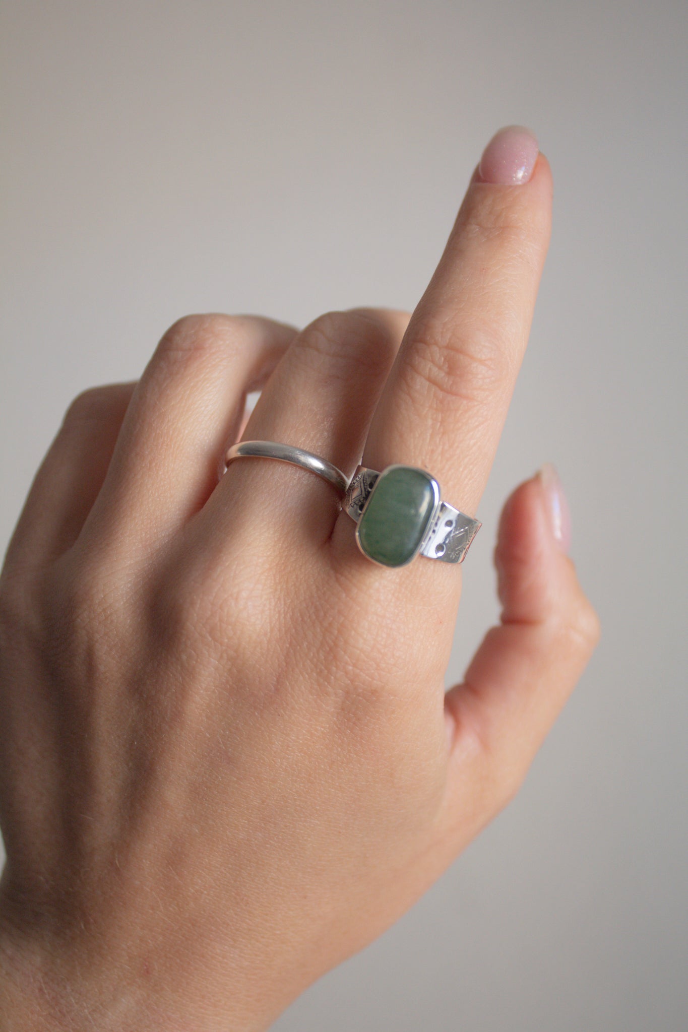 Jade Ring - Size 8.25