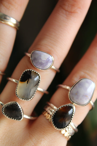 Utah Tiffany Stone Rings