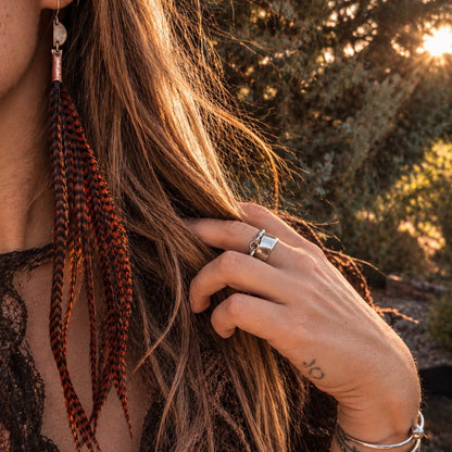 October Earring of the Month: Feral Feathers