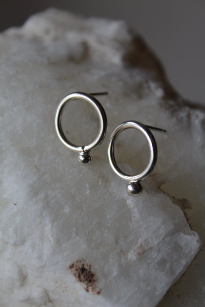 January Earring of the Month- Clarity Chain Drop Earrings + Clear Quartz