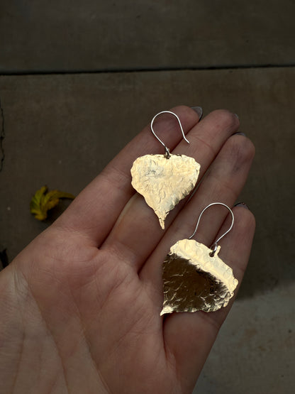 November Earring of the Month: Golden Aspen Leaves