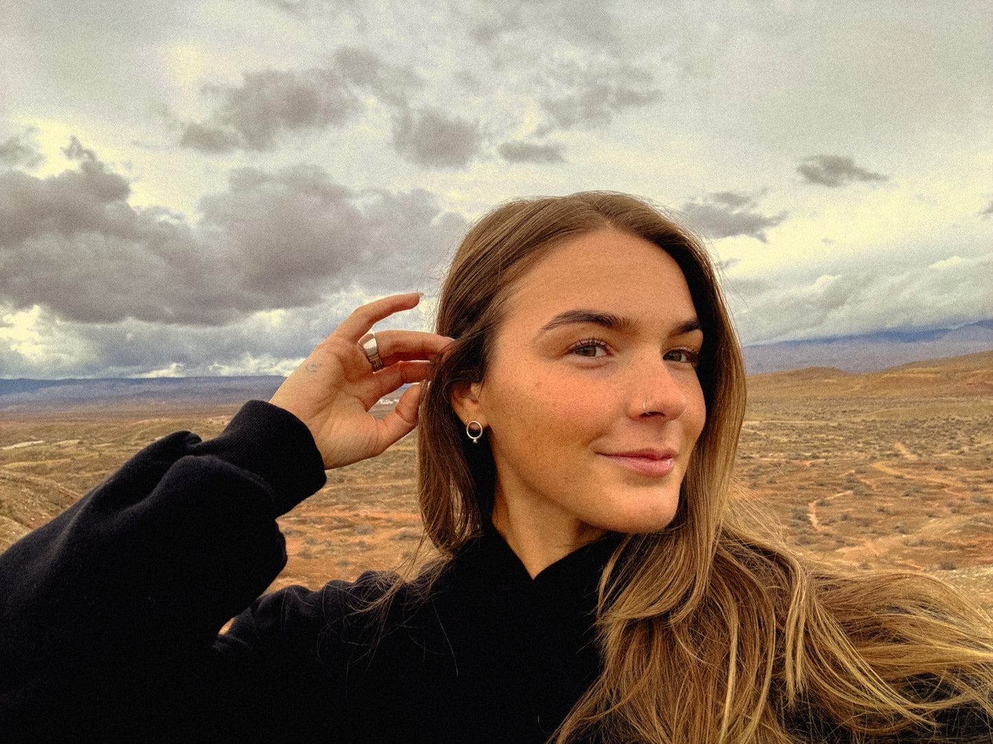 January Earring of the Month- Clarity Chain Drop Earrings + Clear Quartz