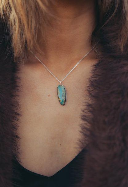Kingman Turquoise Pendant