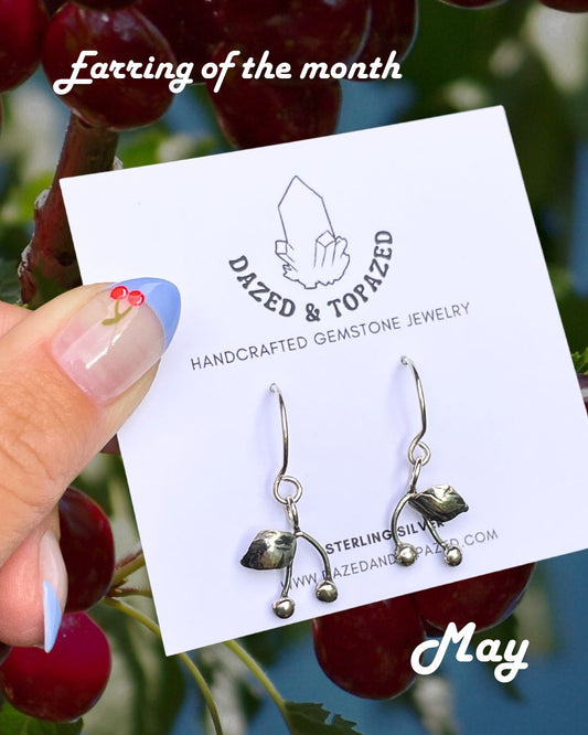 May Earring of the Month: Cherry On Top