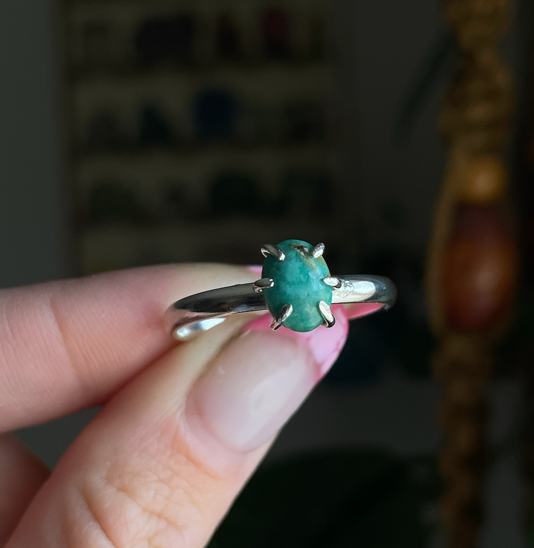 Sonoran Turquoise Ring Size 10.5