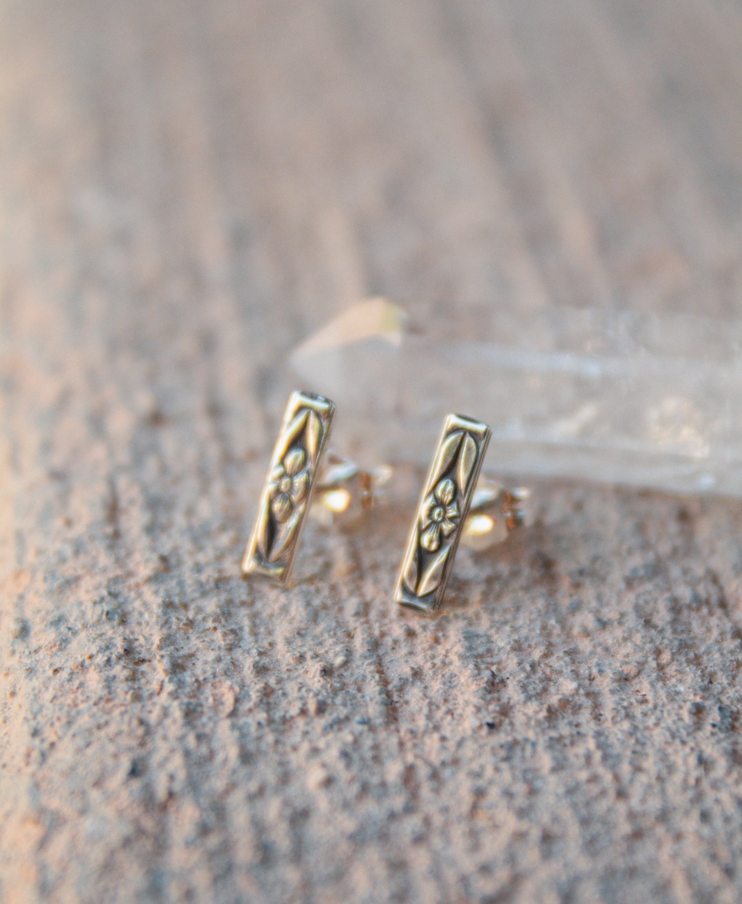 Zion Desert Flower Post Earrings