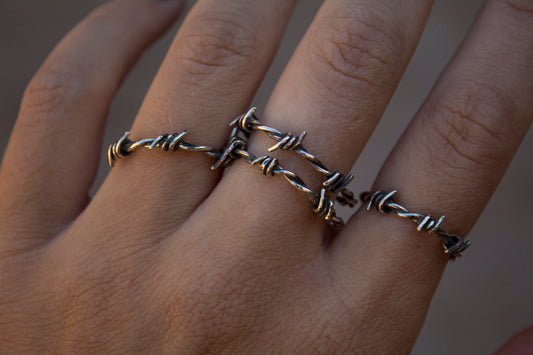 Barbed Wire Rings