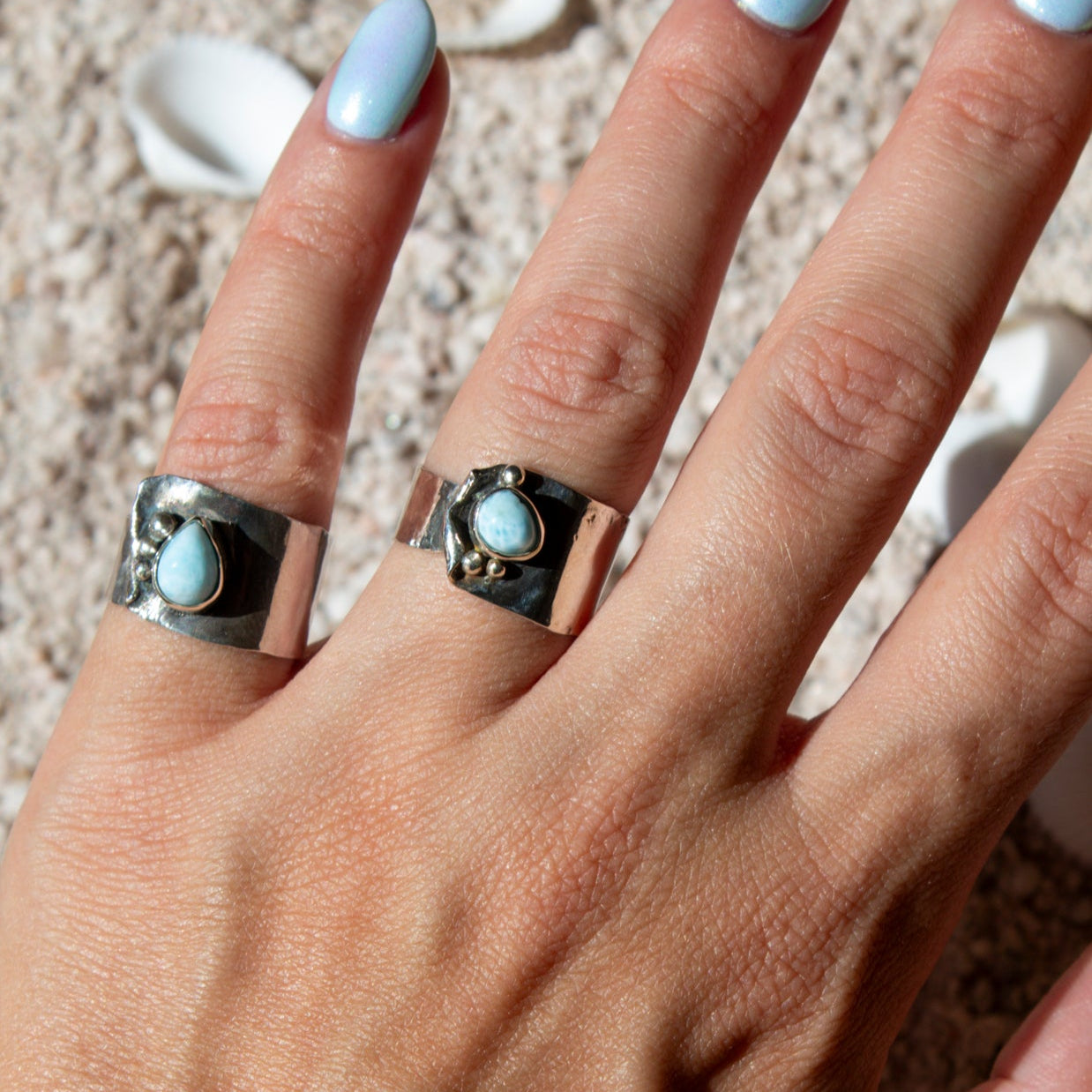 Melted Wave Rings