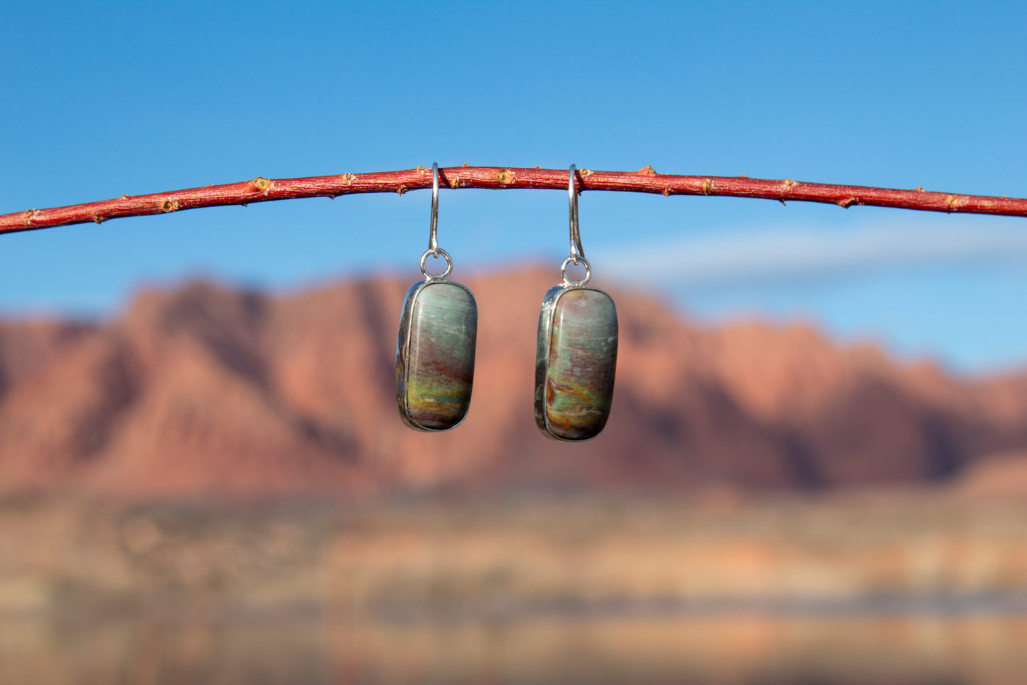 Crayola Jasper Earrings