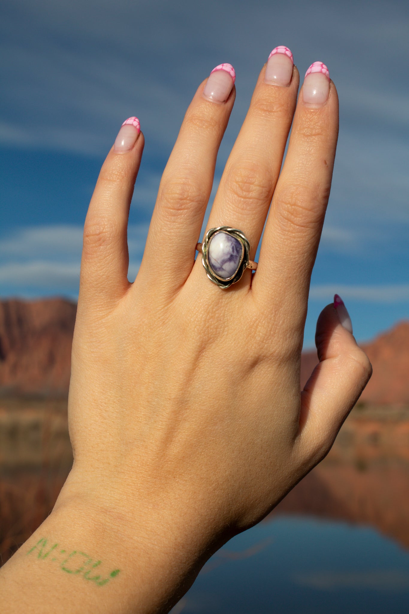 Utah Tiffany Stone Ring Size 8