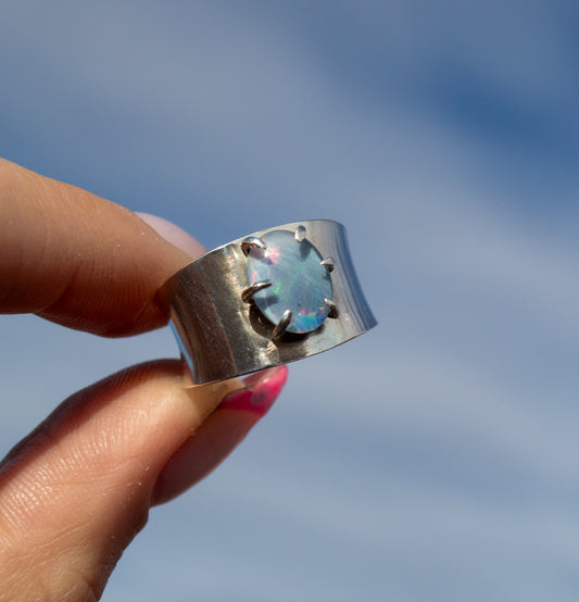 Australian Opal Ring Size 5