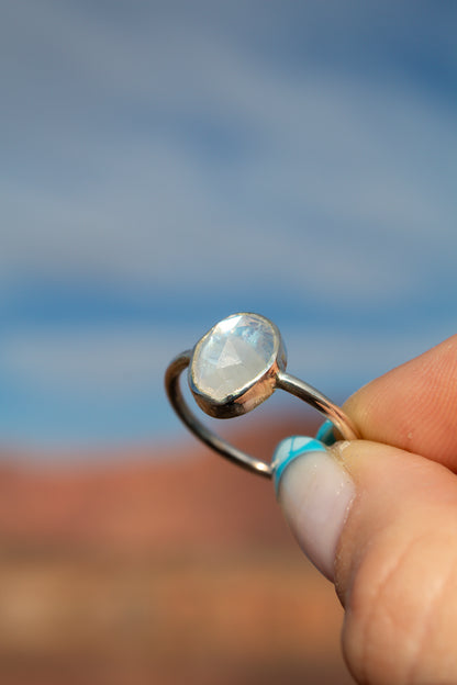 Moonstone Ring Size 8.5