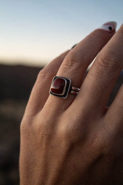 The Red Rock Ring Size 5