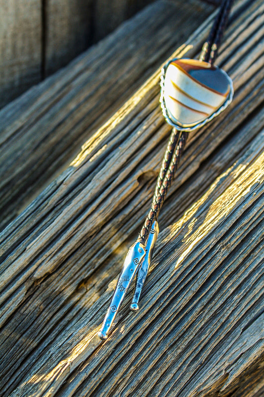 Desert Dawn Utah Wonderstone Bolo Tie