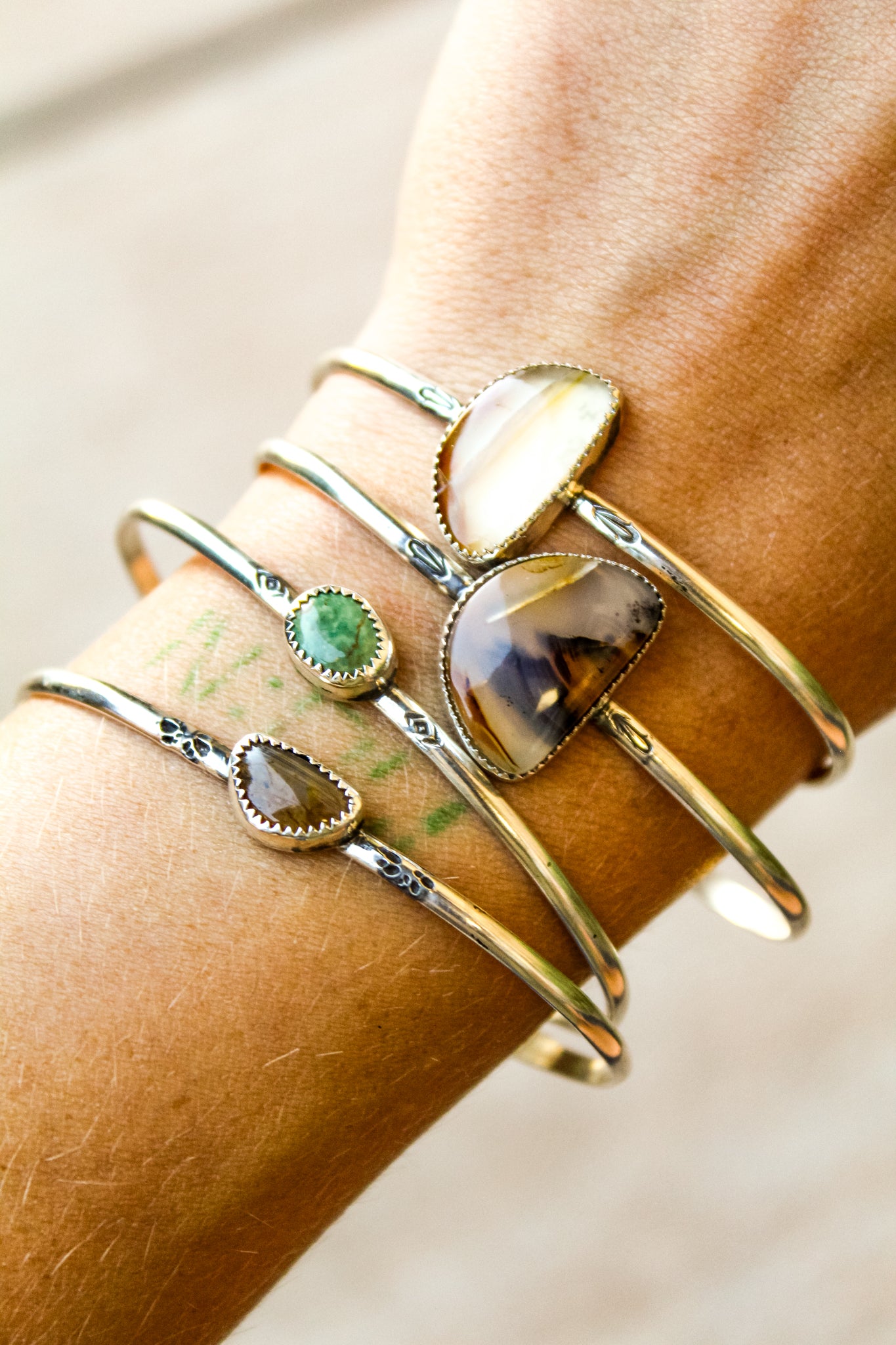 Sweet Summer Cuff Bracelets