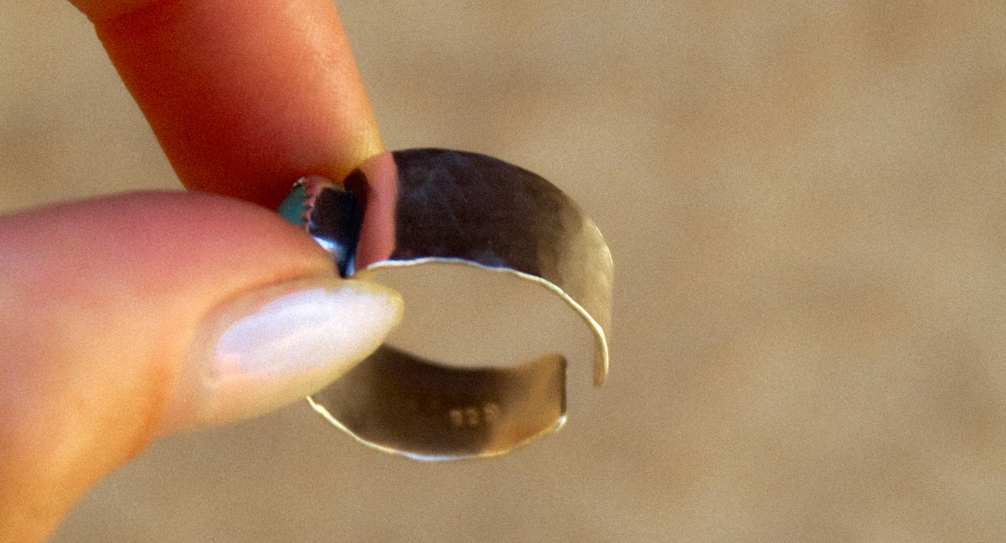 Turquoise Saddle Rings